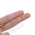 Фигурно пързаляне – Дамски обеци от сребро 925 с позлатено покритие – Ръчно изработени спортни бижута – Идеален подарък за жена, фенка на фигурното пързаляне – SSJ