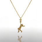 Баскетбол – Женски спортен медальон от сребро 925 с позлатено покритие – Ръчно изработено бижу талисман за баскетболистки и фенки на спорта – Идеален подарък за спортист, треньор или почитател – SSJ