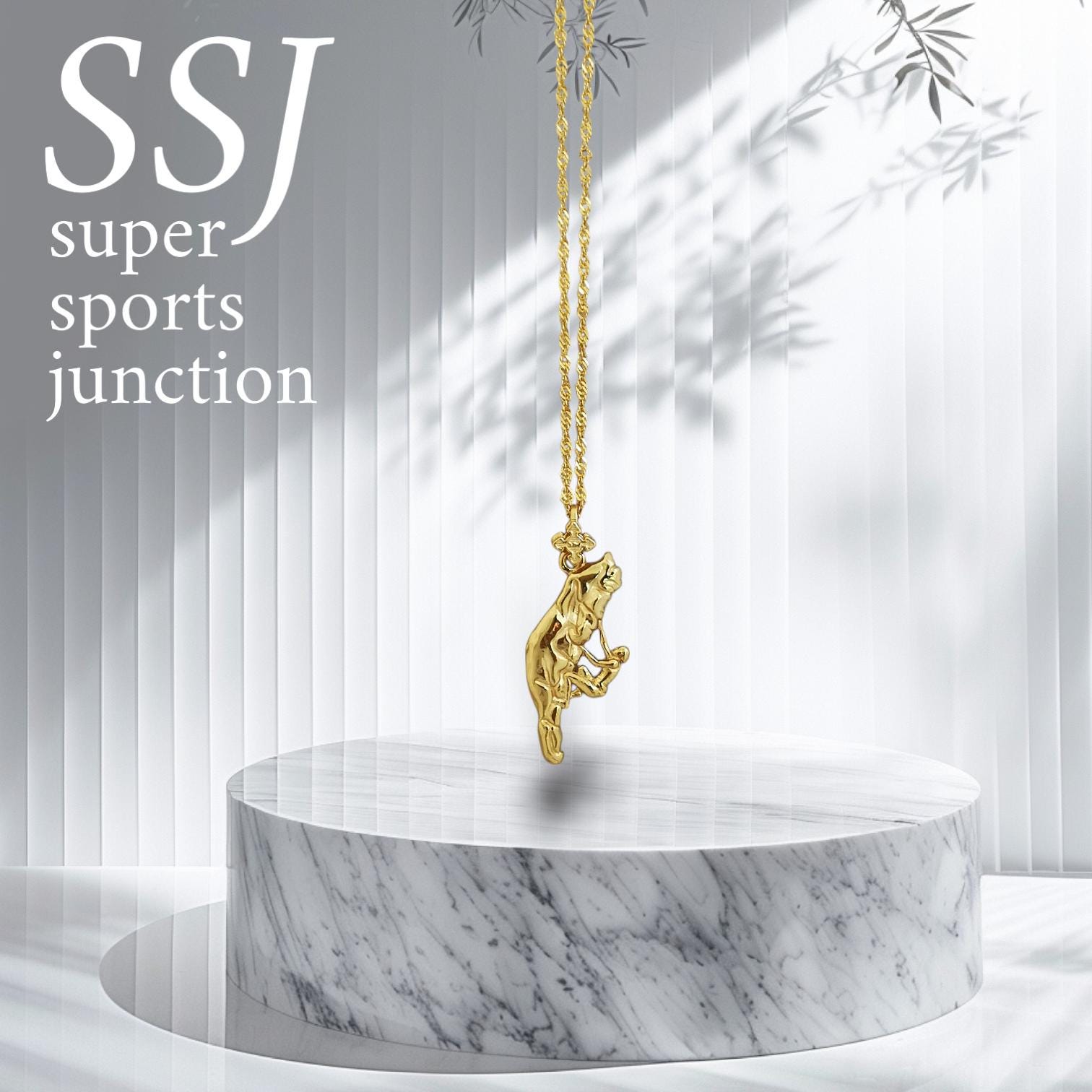 Скално катерене (Катерач) – Унисекс спортен медальон от сребро 925 с позлатено покритие – Ръчно изработено спортно бижу – Идеален подарък за фен на катеренето – SSJ