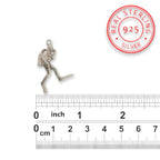 Водолаз – Мъжки медальон Гмуркач от сребро 925 – Ръчно изработено бижу Дайвинг за любители на морето и подводните приключения – SSJ