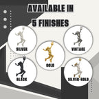 Баскетбол – Женски спортен медальон от сребро 925 с частично позлатено покритие – Ръчно изработено бижу талисман за баскетболистки и фенки на спорта – Идеален подарък за спортист, треньор или почитател – SSJ