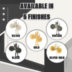 Колоездачка – Велосипедистка – Женски спортен медальон с позлатено покритие – Сребро 925 – Ръчно изработено бижу за дами с любов към колоезденето – SSJ