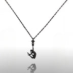 Волейболистка – Женско спортно бижу • медальон от сребро 925 (оксидирано) • ръчна изработка • талисман • идеален подарък – SSJ