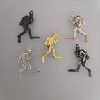 Гмуркач – Мъжки медальон Водолаз от сребро 925 с оксидирано покритие – Ръчно изработено бижу Дайвинг за любители на морето и подводните спортове – SSJ