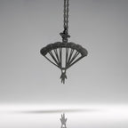 Парашутизъм (Скайдайвинг) – Унисекс спортен медальон от сребро 925 с оксидирано покритие – Ръчно изработено спортно бижу – Идеален подарък за фен на екстремните спортове – SSJ