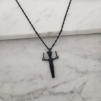 Сребърен мъжки медальон 925 гимнастика | Халки железен кръст