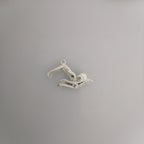 Плувец (кроул) – Мъжки спортен медальон от сребро 925 с класическо покритие – Ръчно изработено спортно бижу – Идеален подарък за мъж, фен на плуването – SSJ