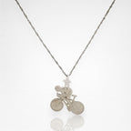 Колоездач – Велосипедист – Мъжки спортен медальон от сребро 925 – Ръчно изработено бижу за любители на колоезденето – SSJ