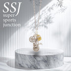 Колоездач – Мъжки спортен медальон от сребро 925 с частично позлатено покритие – Ръчно изработено бижу за шосейно колоездене – Символ на любов и страст към спорта – SSJ