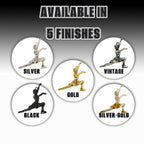 Фигурно пързаляне – Дамски спортен медальон от сребро 925 с оксидирано покритие – Ръчно изработено спортно бижу – Идеален подарък за жена, фенка на фигурното пързаляне – SSJ