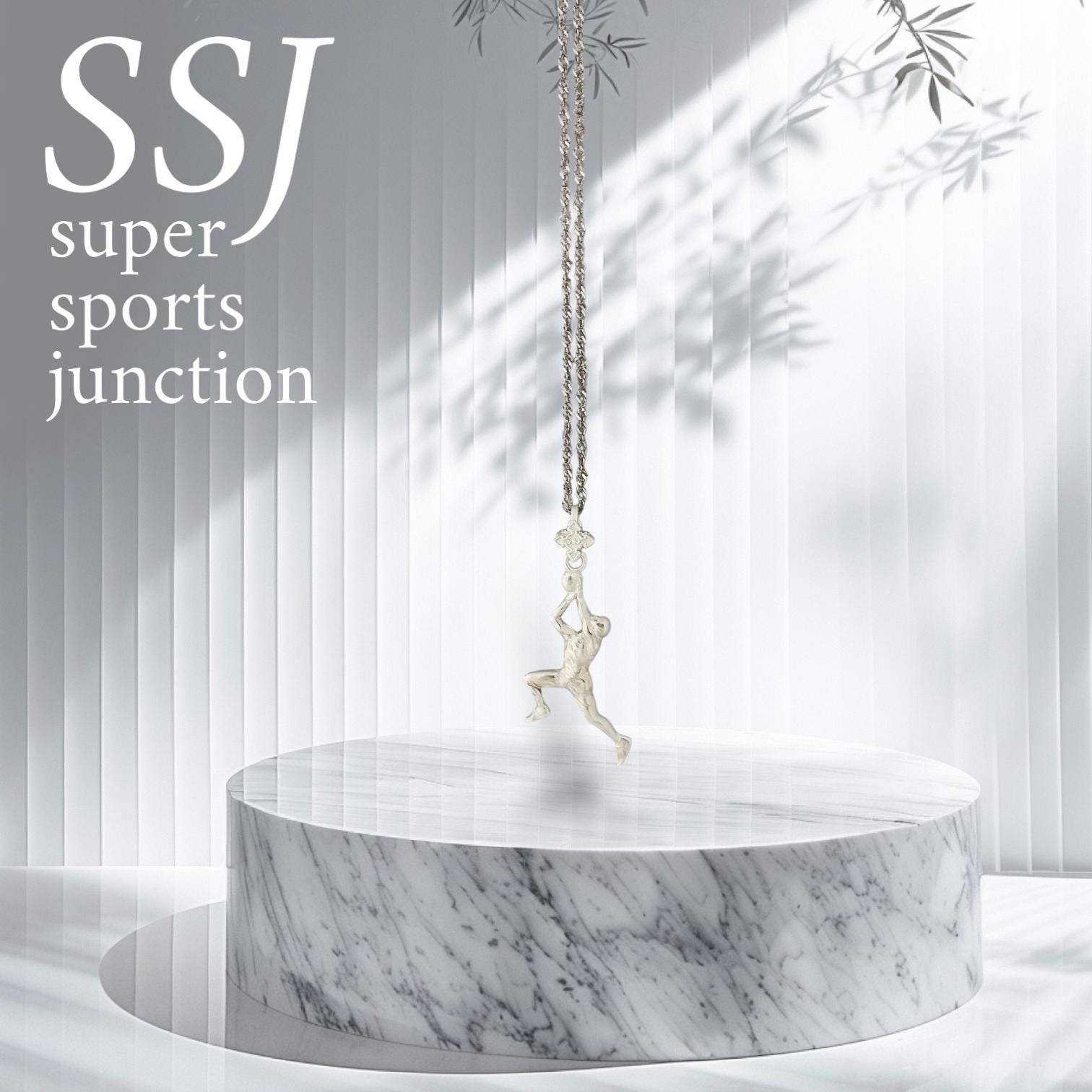 Баскетбол – Мъжки спортен медальон от сребро 925 с класическо полирано покритие – Ръчно изработено бижу талисман за баскетболисти и фенове – Идеален подарък за спортист, треньор или почитател – SSJ