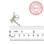 Художествена гимнастика висулка за жени 925 стерлингово сребро