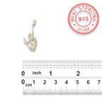 Волейболистка – Женски спортен медальон от класическо сребро 925 – Ръчно изработено бижу/талисман – Идеален подарък – SSJ