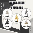 Баскетбол – Мъжки спортен медальон от сребро 925 с позлатено покритие – Ръчно изработено бижу талисман за баскетболисти и фенове – Идеален подарък за спортист, треньор или почитател – SSJ