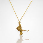 Хокеист – Мъжки спортен медальон от сребро 925 с позлатено покритие – Ръчно изработено спортно бижу – Идеален подарък за мъж, фен на хокея – SSJ