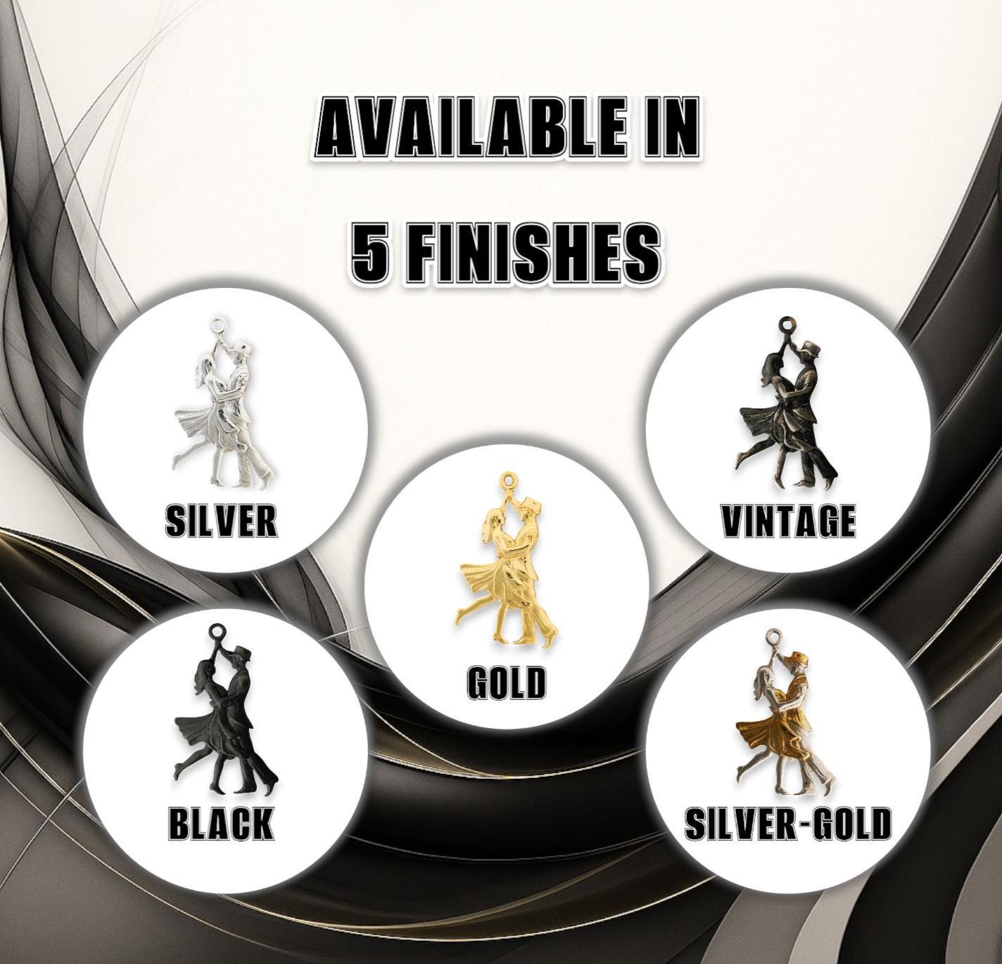 Латино танци – Унисекс спортен медальон от сребро 925 с оксидирано покритие – Ръчно изработено спортно бижу – Идеален подарък за жена, фенка на спортните танци – SSJ