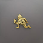 Бейзбол – Мъжки спортен медальон за бейзболист от сребро 925 с позлатено покритие – Ръчно изработено бижу талисман – Идеален подарък за спортисти, треньори и фенове – SSJ