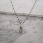 Гимнастик на халки – Мъжки спортен медальон от сребро 925 с класическо полирано покритие – Ръчно изработено бижу талисман за гимнастици и спортисти – Идеален подарък за спортист, треньор или фен – SSJ