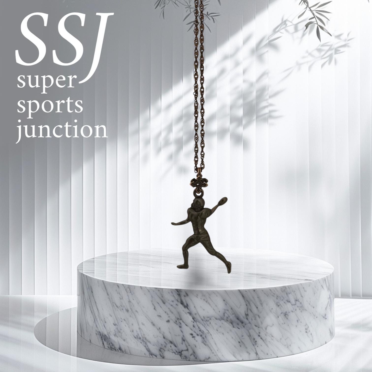 Американски футбол – Мъжки спортен медальон от сребро 925 с оксидирано покритие – Ръчно изработено бижу талисман за спортисти и фенове – Идеален подарък за играч, треньор или почитател – SSJ