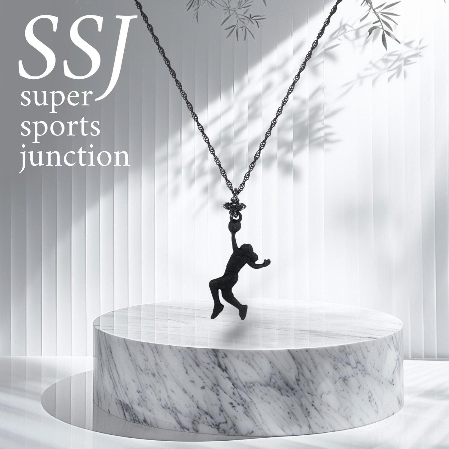 Баскетбол – Женски спортен медальон от сребро 925 с оксидирано покритие – Ръчно изработено бижу талисман за баскетболистки и фенки на спорта – Идеален подарък за спортист, треньор или почитател – SSJ