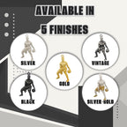 Баскетбол – Мъжки спортен медальон от сребро 925 с оксидирано черно покритие – Ръчно изработено бижу талисман за баскетболисти и фенове – Идеален подарък за спортист, треньор или почитател – SSJ