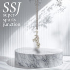 Кон – Мъжки спортен медальон – Класическо сребро 925 – Ръчно изработено бижу/талисман конен спорт – Идеален подарък – SSJ